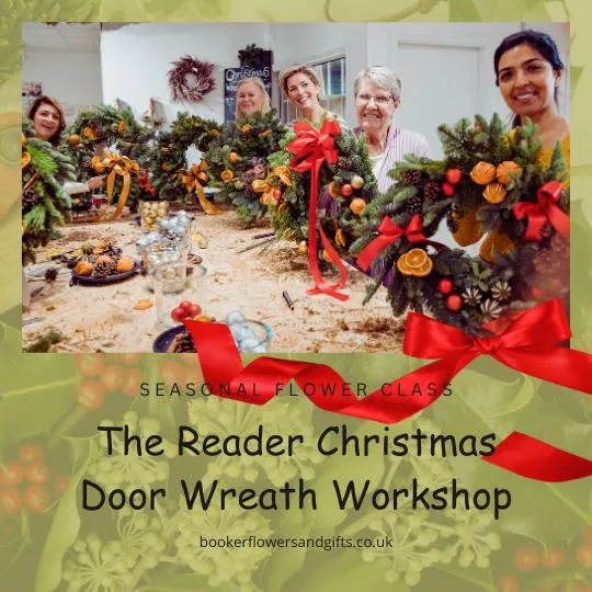 2024 Wreath Making Class at The Reader, Calderstones Park, Liverpool